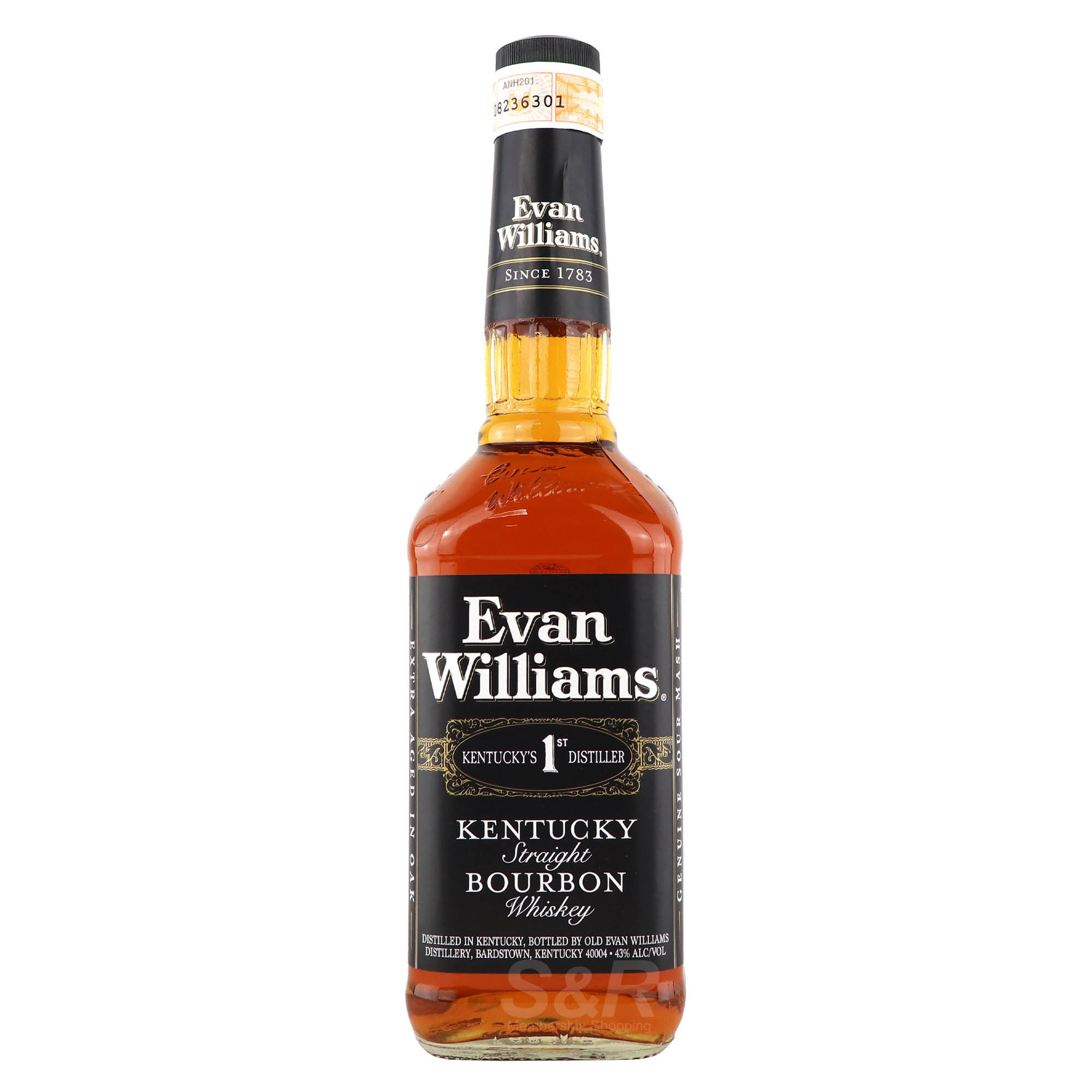 Evan Williams Kentucky Straight Bourbon Whiskey 750mL